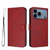 A-BEAUTY Custodia per iPhone 18 Pro Max con chiusura magnetica, colore | Custodia a portafoglio in pelle PU antiurto con 3 slot per schede, cavalletto, blocco RFID, cinturino da polso