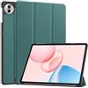 SATURCASE Custodia per Honor Pad 10 da 12,1 pollici, in pelle PU, pieghevole, pieghevole, sottile, leggera, con funzione di accensione e spegnimento automatico, custodia protettiva per tablet (verde)