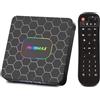 IDEALROYAL Android TV Box 14.0, 4GB RAM 64GB ROM RK3528 Quad-Core, TV Box Support 4K UHD HD 2.0, WiFi 6/Bluetooth 5.0, Dual USB 3.0/2.0 1000M LAN Smart Box