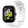 Tobfit Cinturino per Xiaomi Redmi Watch 4/ Redmi Watch 5, Cinturino Silicone di Morbido Traspirante per Xiaomi Smart Band 8 Pro/ 9 Pro Cinturini (Bianco)