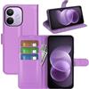 BOCTECH Cover a Libro per Redmi Note 17 Pro Max/Pro Plus 5G, Viola | Custodia Portafoglio, Pelle Sintetica, Silione, Porta Carte, Chiusura Magnetica, Supporto Pieghevole, Antiurto Flip Case