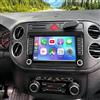 Loddery Autoradio Stereo per VW Tiguan 2009-2017 con Wireless Carplay Android Auto | 2+64G Android 13 7 pollici Touch Screen Radio Lettore Multimediale con navigazione GPS FM RDS Bluetooth WiFi