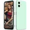 ISOI - Cover per Samsung Galaxy A06 4G, Custodia Morbida in Silicone Liquido, Protezione Completa Antiurto Ultra Sottile per il Corpo - Menta Verde