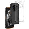 REY Cover in Gel TPU Trasparente per ULEFONE Armor X32 - Armor X32 PRO, Ultra Sottile 0,33 mm, Morbido Flessibile, Custodia Silicone