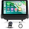 Hodozzy 4G+64G Autoradio per Ford Ecosport 2013-2017 Android 9 Pollici InCell Touch Schermo Carplay Wireless Android Auto, Stereo 2 Din con Bluetooth DSP GPS WiFi Radio FM RDS Navigazione Telecamera