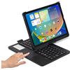 HENGHUI Tastiera touch girevole a 360° per iPad A16 2025 (11a generazione, 11 pollici)/iPad 10a generazione 2022 11 pollici tastiera retroilluminata trackpad integrato, copertura per tastiera