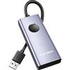 VAYDEER S4 Mouse Jiggler USB in Metallo con Interruttore | Simula movimenti del mouse con funzionamento plug-and-play e aiuta a mantenere attivo il computer senza software.