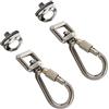 ztowoto Viti da 1/4 per Fotocamera e Ganci Hardware per Reflex, Mirrorless, Cinghie, Treppiedi, Giunto Cardanico (2 PCS-1)