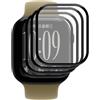 QJONSIU Pellicola Protettiva per Apple Watch Series 12 46mm, 4 Pack | Copertura Completa, HD Sottile Composito Film, Antigraffio, Antimpronta, Senza Bolle
