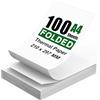 QpenguinBabies 100 Sheets A4 Thermal Paper (Folded), 8.27x11.69' Thermal Paper(210 x 297 mm) for Portable Thermal Printer, Compatible with No Ink Printer, for Travel or Home Work, Printing Contract, Picture, etc