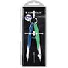 STAEDTLER Mars Comfort 556 - Compasso a geometria di precisione, testa a molla tonda e mandrino centrale, Compasso Mars Comfort 556 Mars Jubiläumsedition, 556 00-MA1