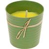 Koopman International Koopman Candela in vaso ecologico assortito, 1 pezzo per confezione