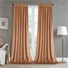 Roslynwood, Tende in velluto color pesca, per protezione dalla luce del sole, eleganti decorazioni per interni, per grandi finestre, oscuranti, per soggiorno, 133 x 213 cm di lunghezza, color pesca, 2
