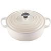 Le Creuset Tegame Risotto Evolution in Ghisa Vetrificata, 24 cm, 3.1 L, Meringue, 21179247164430