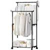 CREVICOSTA QUALITY MARK MARCAS DE CALIDAD - Appendiabiti doppio con ruote, 60 x 35 x 141 cm