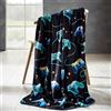 Catherine Lansfield Coperta in pile 130 x 170 cm, colore: nero