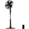 Cecotec Ventilatore a Piantana con Telecomando e Timer EnergySilence 1040 SmartExtreme. 28 W, 10 Pale 40 cm di Diametro, Oscillante, 24 Velocità, Regolabile 115-135cm, Motore DC, Nero
