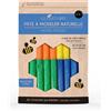 PÂTE À MODELER CIRE D'ABEILLE - 4 COULEURS PAILLETÉES