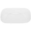 nuodwell - Portasaponetta realizzato a mano, impermeabile e antigoccia, scatola per sapone sigillata e portatile, per casa e viaggi (Trasparente)