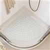 Sonderpie Triangolo Tappetino Doccia Antiscivolo,Angolo Antiscivolo Vasca da Bagno,Tappeto Antiscivolo Bagno,Antiscivolo A Ventosa Ideale,Pieghevole,Tappetini Doccia per Doccia Interno Esterno
