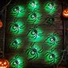 Gienslru Halloween LED Wall Decor Lights, Silhouette Glow for Home Party (B-1) | Peel And Stick Setup, Removable Wall Decoration, Window Halloween Display,Spooky Character Designs,Seasonal Room Atmosphere