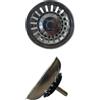JCSPARES® - Tappo Filtro Lavello Per Scarico Cucina In Accaio Inossidabile Diametro 83 mm Compatibile Con Franke (1)