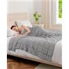 Good Nite Coperta ponderata per adulti, 4 kg, per migliorare il sonno e | Coperta pesante, doppia dimensione Gravity Trapuntata per migliorare il sonno, alleviare l'ansia Rilassare il corpo
