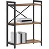 vidaXL Libreria 60 x 30 x 85 cm Legno ingegnerizzato Legno Vecchio