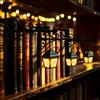 CHENBOOW Lampadario per Libreria,3 Pezzi Lampada da Libreria per Biblioteca | Illuminazione Decorativa per Scaffale,Stile Lanterna Vintage,Mini Fermalibri Decorativo,per Scaffale Libri,Angolo Lettura
