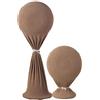 Treer Copri Ventilatore Antipolvere Copriventilatore da Pavimento Verticale Rotondo Protezione per Ventilatore per Ventilatore da Tavolo e Ventilatore a Piantana (Due Misure,Khaki)