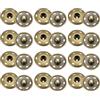 QUARKZMAN 18 Set Bottoni Automatici a Pressione 21mm Bottoni a Pressione da Cucire Metallo Accessori per Chiusura Borse Vestiti Jeans Cucito Artigianale, Bronzo