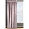 Eurofirany ROSA Tenda in Velluto con Fettuccia Arricciatenda - 1 Unità, Soffice, Pannello, Drappo Classico, Glamour, Elegante, Soggiorno, Camera da Letto, 290 g/m2, 140x270 cm, Rosa Cipria