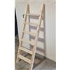 Generico Scala a pioli in legno per soppalco letto a castello soffitta (Altezza cm 150, Larghezza cm 45)