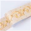 GouieRylin Wall Border-Autoadesivo adesiva muro decorativa vite d'oro 10.6cm X 500CM