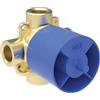 Ideal Standard - Multi Suite, Deviatore unità di base a 4 vie, Corpo incasso per doccia, A2391NU, Neutro