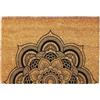 Generic Giftstory - Zerbino con mandala, 80 x 50 cm, regalo spirituale, decorazione spirituale, motivo mandala, regalo per donne, tappetino interno