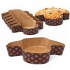Cecaro Group - Stampi Colomba Pasquale in Carta Alimentare - Set da 10 Pezzi - 3 Formati 500g 750 - Pirottini Professionali per Colomba Dolce e Salata (500 grammi)
