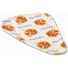 Generico 50 PEZZI Piatto PIZZA in Cartoncino Politenato misura 1/8 carta 350 gr