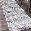 Mazovia Tappeto Passatoia Corridoio 60x150cm Antracite Blu Astratto Morbido | Tappeto Passatoia per Cucina Lavanderia Camera da Letto Facile da Pulire Resistente Ai Detergenti Pelo Corto Venduto al Metro