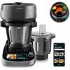 Cecotec Robot da Cucina Multifunzione Mambo CooKing Total Gourmet. 2200W, 45 Funzioni, Autodispenser, Acciaio Inox, Brocche Unique e Victory 4.5L, Schermo Touch, Connettività App, AutoCleaning