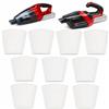 Duratecton 6 sacchetti per aspirapolvere compatibili con Einhell Power X-Change TE-VC 18 Li-Solo & TE-HV 18/06 Li-Solo, sacchetti filtro di ricambio per aspirapolvere a mano a batteria (6)