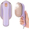 MeYuxg Ferro da stiro portatile da viaggio, 1000 W, ferro da stiro a vapore, pieghevole, 10 secondi, riscaldamento rapido, mini ferro da stiro a vapore, per casa e in viaggio, viola