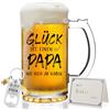 Joymaking Boccale da birra con incisione, regalo personalizzato per papà, per la festa del papà, compleanno, Natale, 0,5 l