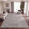 TT Home Tappeto Camera Da Letto Soggiorno Pelo Corto Etnico Scandi Disegno Geometrico, Grigio, 160x220 cm
