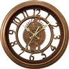 Ysyqkn Orologio Da Parete Retrò, 28 Cm (11 Pollici), Silenzioso, Senza Suoneria, Orologio Decorativo Da Parete, Ideale Da Appendere in Soggiorno, Camera Da L, Rame antico