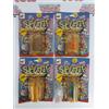 4X SPUZZY BLISTER CACCA ALITO CATTIVO VOMITO PESCE MORTO MOSTRI DELLA PUZZA 1983