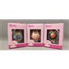 3X PALLE DI NATALE DI BARBIE NEW GRUPPO CARTORAMA FONDO DI MAGAZZINO