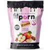Fitporn Farina di Avena Aromatizzata Mela e Cannella Senza Glutine e Low Sugar | Fitporn Instant Oats, Farina di Avena Istantanea Senza Zuccheri Aggiunti a Basso Indice Glicemico, Vegan, 750g