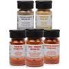 FRISAFRAN | Pacchetto Piccante | Pepe Di Caienna 40g | Paprica Affumicata Calda 40g | Zenzero in Polvere 40g | Paprica piccante 40g | Pepe Nero Macinato 40g