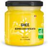 NUTRIPURE Ghee, Burro Chiarificato Biologico | Grass Fed | Senza Lattosio | Senza Caseina | Ricco di Vitamine A ed E | Ideale per Cottura ad Alta Temperatura | Lunga Conservazione | 300